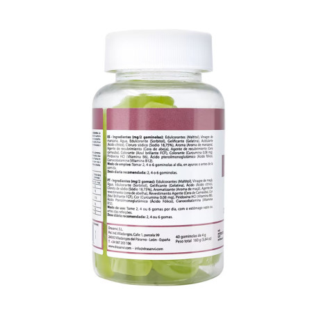 Vinagre de manzana Siluet360 40 gummies Drasanvi 2