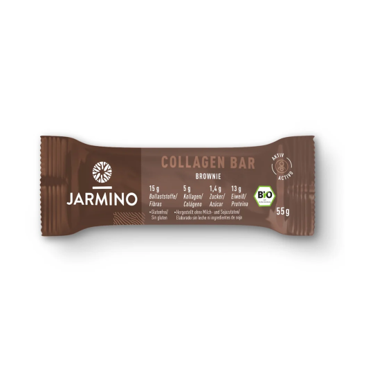Barrita de Colageno Brownie BIO 12x55g Jarmino 2