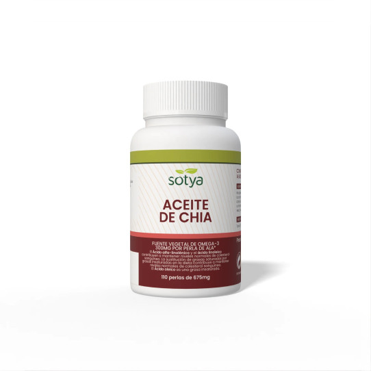 Aceite de Chia 675mg 110 perlas Sotya