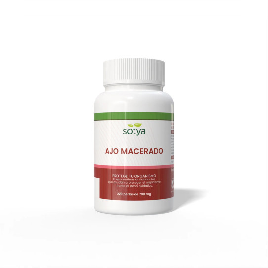 Ajo macerado 700mg 220 perlas Sotya