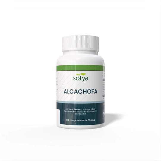 Alcachofa 500mg 100 comprimidos Sotya