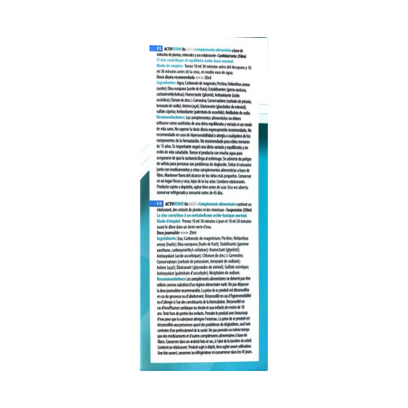 Jarabe O3 GAST 250ml Activozone