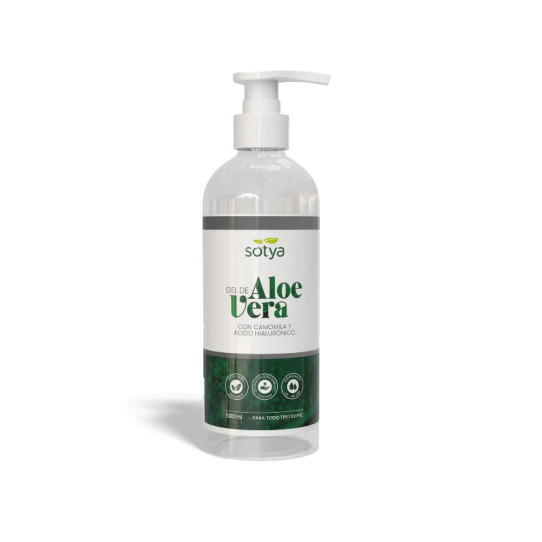 Gel de Aloe vera con camomila y acido...
