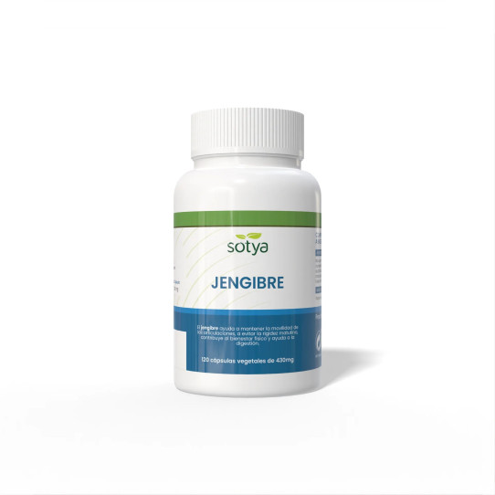 Jengibre 430mg 120 capsulas Sotya