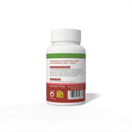 NAD + NADH & Trans-resveratrol 570mg...