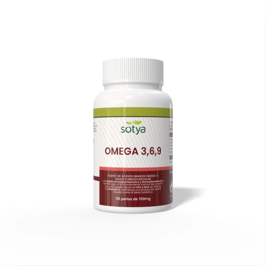 Omega 3, 6 y 9 700mg 110 perlas Sotya