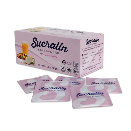 Sucralín 50 sobres de 1 g Sucralin