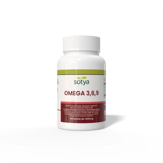 Omega 3,6,9 1400mg 100 perlas Sotya
