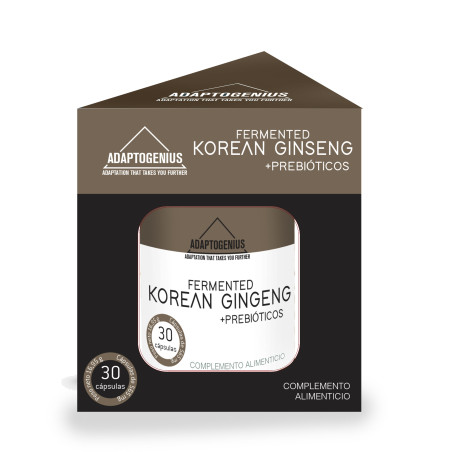 Fermented Ginseng Rojo Coreano 30 caps Bioserum Adaptogenius