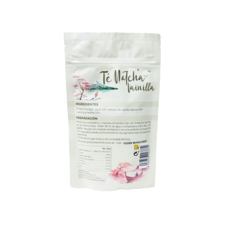 Te Matcha Vainilla origen Japon premium 50g Undercover