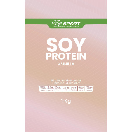 Proteina de soja isolada Vainilla Doypack 1Kg Sotya