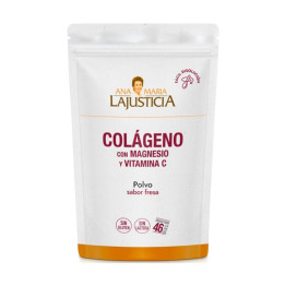 Colageno con magnesio + vitamina C (fresa) 350g Ana maria Lajusticia