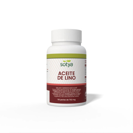 Aceite de lino 702mg 110 perlas Sotya