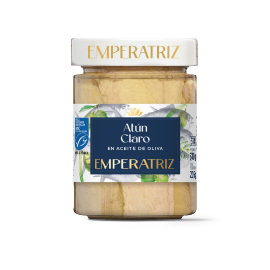 Atun claro MSC en Aceite oliva 314ml...