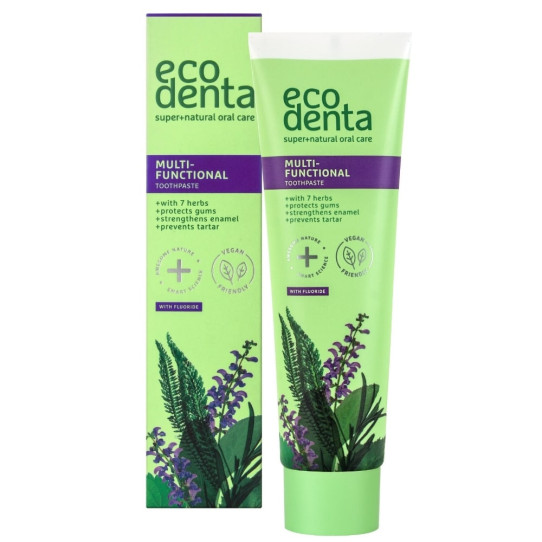 Pasta dental Multifuncional con 7 hierbas 100ml EcoDenta