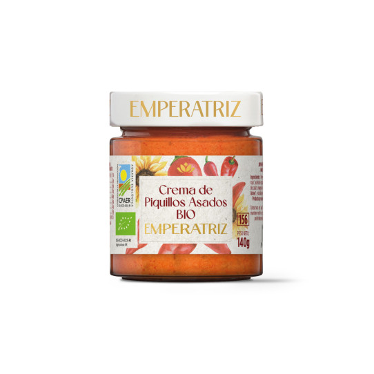Crema de Piquillos asados Bio 156ml Emperatriz