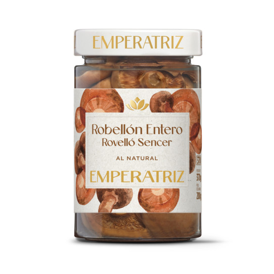 Rovellon entero al natural bio 370 ml...