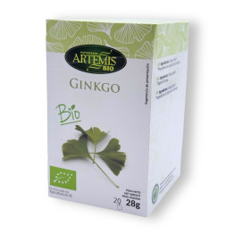 Ginkgo Biloba Infusion Bio 20 filtros Artemis