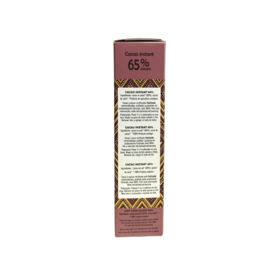 Cacao instantaneo 65% min S/G Bio 250 g Alternativa 3