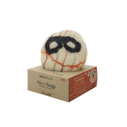 Esponja mico soap (reishi y chocolate) gafota Dino Hifas da terra