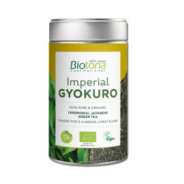 Te verde japones Imperial Gyokuro Vegan Bio 80 g Biotona