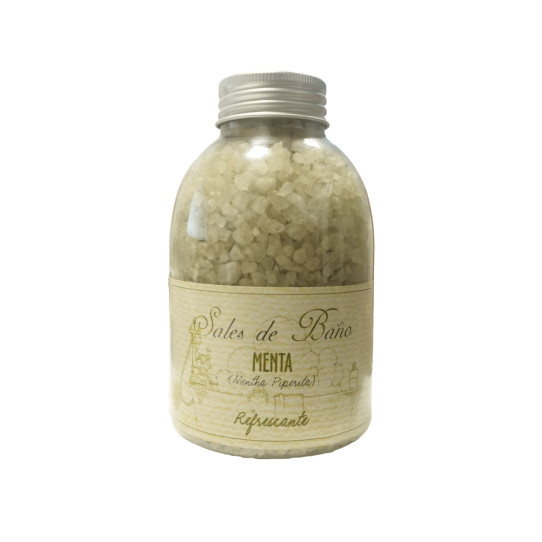 Sal de baño Menta 650g Botanica
