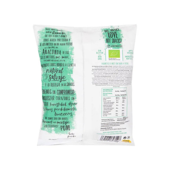 Palomitas Chocolate & Salt Bio 30g Anaconda