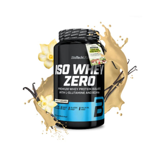 Proteina IsoWhey Zero Vainilla 908g BiotechUSA