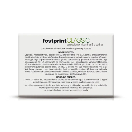 Fost Print Classic 20 viales x 15ml Soria Natural