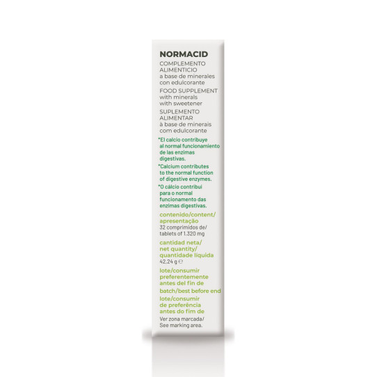 Normacid 1320mg 32 comp Soria Natural