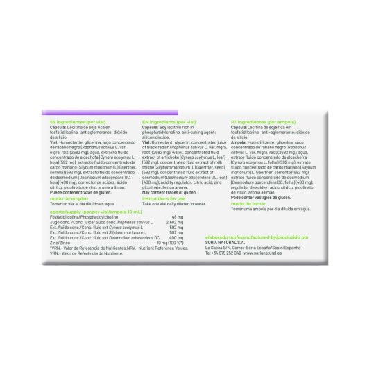 Cyrasil plus+ 15 viales x 10ml Soria Natural