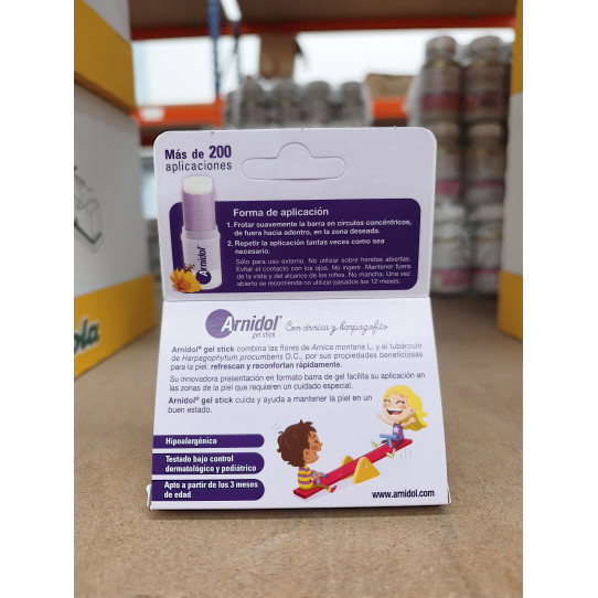Stick arnica en barra 15ml Arnidol