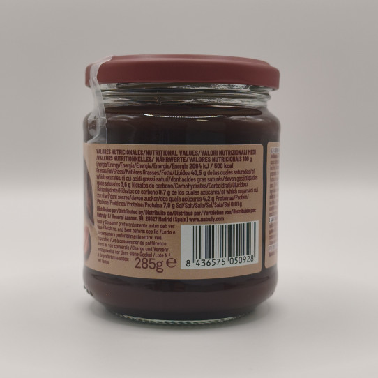 Crema de Cacao y Avellanas 43% 285g...