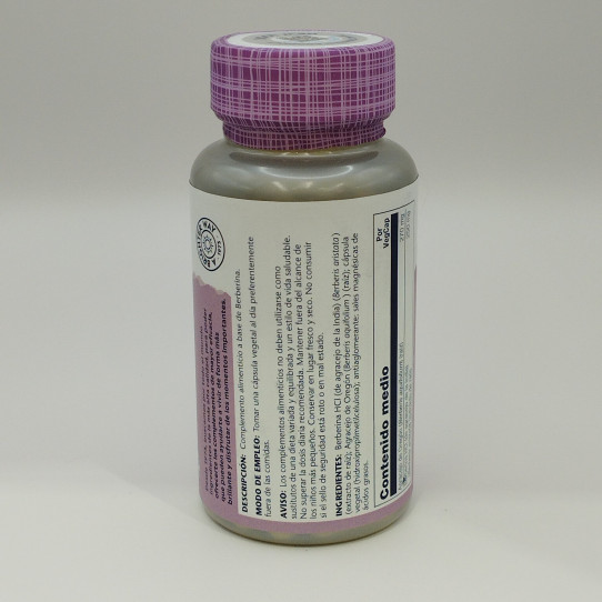 Berberine extracto de raiz 60vcaps...