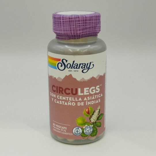Circulegs 60 vcaps Solaray