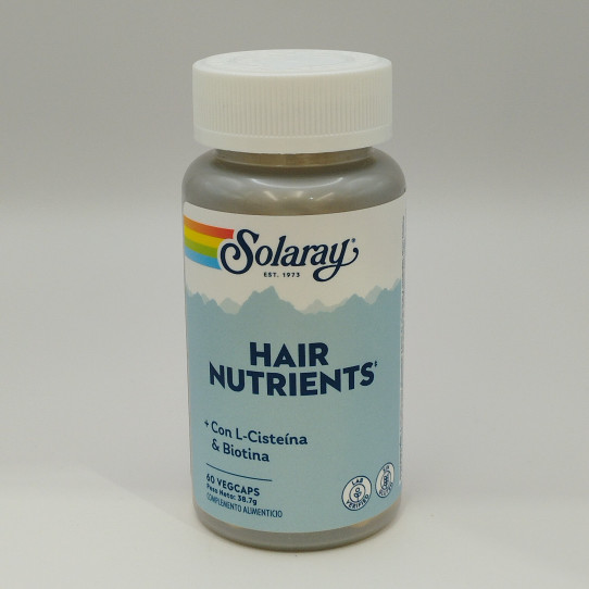 Hair Nutrients - Pelo 60 vcaps Solaray