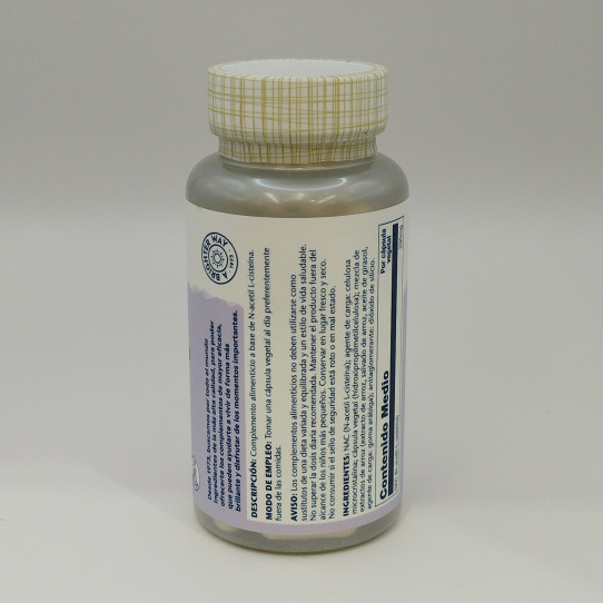 Super NAC 600mg 60vcaps Solaray