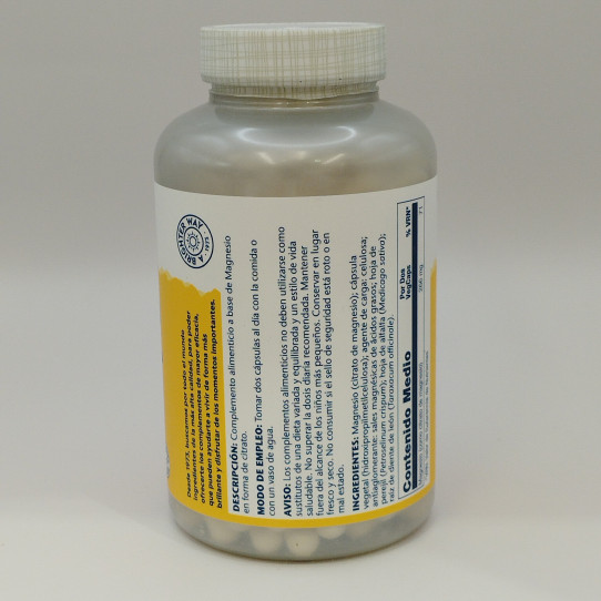 Magnesio citrato quelado 180vcaps...