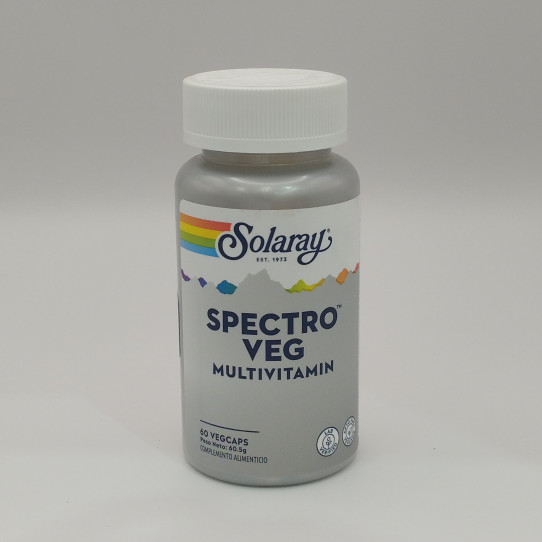 SpectroVeg Multivitamin 60vcaps Solaray
