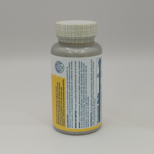 Super D3 4000UI 100 perlas Solaray