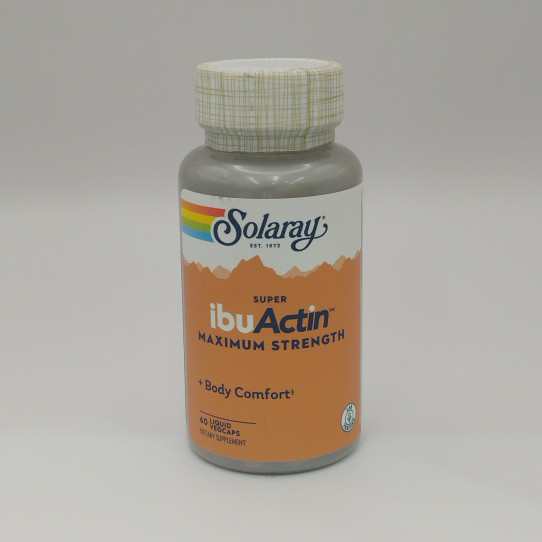 Super IbuActin 60 vcaps Solaray