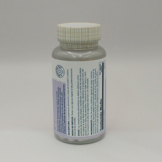 Nac 295mg 60vcaps Solaray