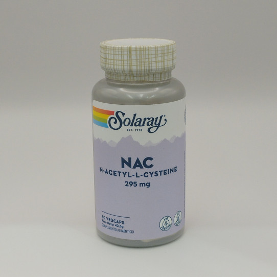 Nac 295mg 60vcaps Solaray