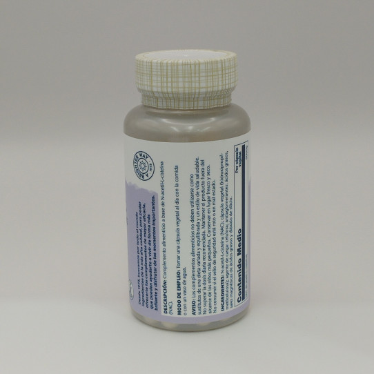 Super NAC 600mg 60vcaps Solaray