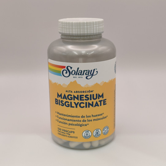 Bisglicinato de magnesio 350mg 120...