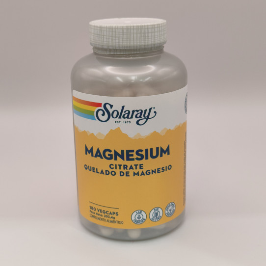 Magnesio citrato quelado 180vcaps...