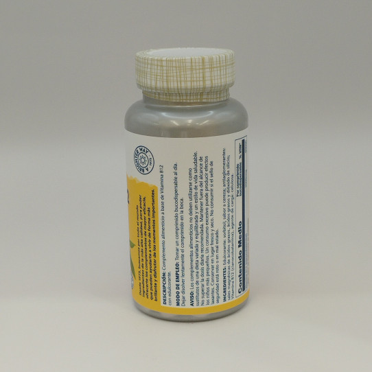 Vitamina B12 2000mcg 90comp Solaray