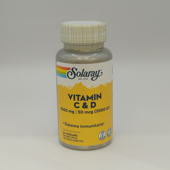 Vitamina C (1000 mg) & D3 (2.000 UI)...