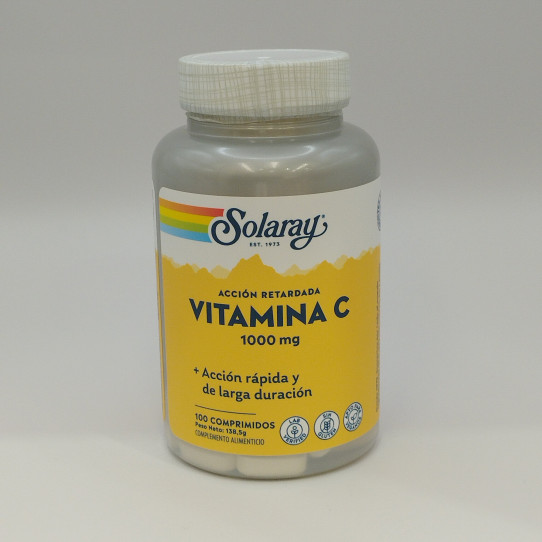 Vitamina C 1000mg accion retardada...
