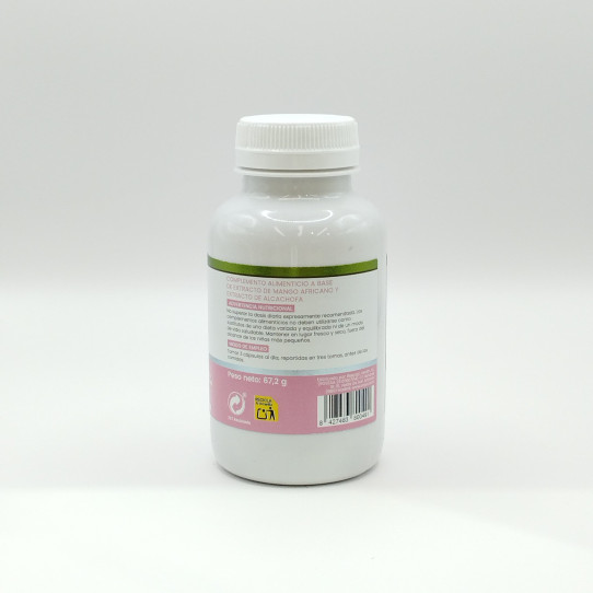 Mango africano + Alcachofa 560mg 120...